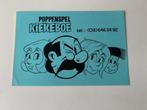 Kiekeboe - blauwe sticker Poppenspel, Verzamelen, Stripfiguren, Ophalen of Verzenden, Plaatje, Poster of Sticker, Overige figuren