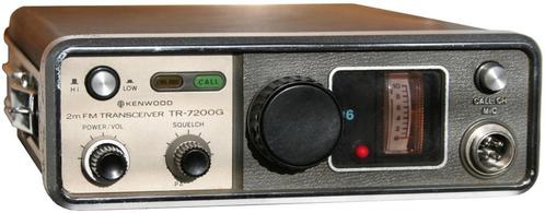 Kenwood 2 meter FM transceiver model TR-7200G., Télécoms, Émetteurs & Récepteurs, Utilisé, Émetteur et Récepteur, Envoi