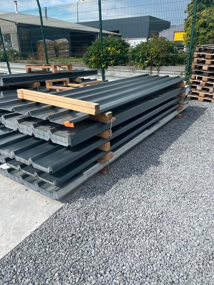 Tôles de toiture gris anthracite ral7016, Bricolage & Construction, Plaques & Panneaux, Neuf, Enlèvement ou Envoi