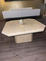 salontafel travertin, Ophalen, Overige materialen, Gebruikt, 50 tot 100 cm