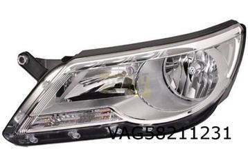 Volkswagen Tiguan (1/08-5/11) Koplamp Links Origineel! 5N194 beschikbaar voor biedingen