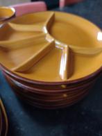 Fondue en gourmet borden, Huis en Inrichting, Keuken | Servies, Ophalen, Zo goed als nieuw