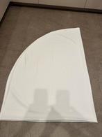 Mooi wit tafelkleed (op maat laten maken) ovale tafel, Ophalen of Verzenden, Zo goed als nieuw