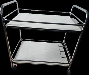 
Vintage Formica servicekar, chroom, jaren 60
 beschikbaar voor biedingen