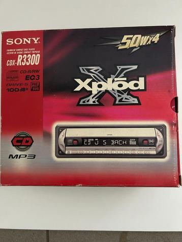 Sony cdx r3300 Xplod beschikbaar voor biedingen