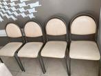 4 keukenstoelen, Huis en Inrichting, Stoelen, Ophalen, Gebruikt, Overige materialen, Vier