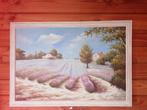 ⚠️⚠️Tableau cadre toile Provence Lavande peinture provençale, Ophalen of Verzenden