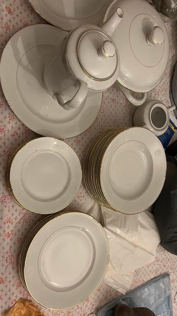 Service en porcelaine bavarois, Antiquités & Art, Antiquités | Services (vaisselle) complet, Enlèvement