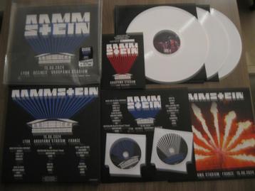 RAMMSTEIN - BOXSET - LYON 2024 - 3 lp color vinyl + 2 cd beschikbaar voor biedingen