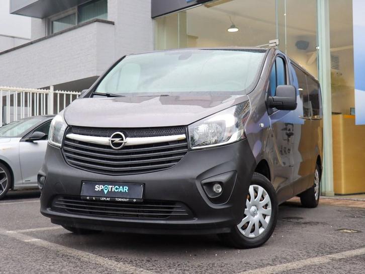 Opel Vivaro VAN L2H1 1.6D 125PK |GPS|TREKHAAK, Auto's, Opel, Vivaro, Airconditioning, Cruise Control, Isofix, Metaalkleur, Navigatiesysteem