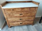 laden kast met marmeren blad, antiek, Ophalen, Gebruikt, 50 tot 100 cm, 3 of 4 laden