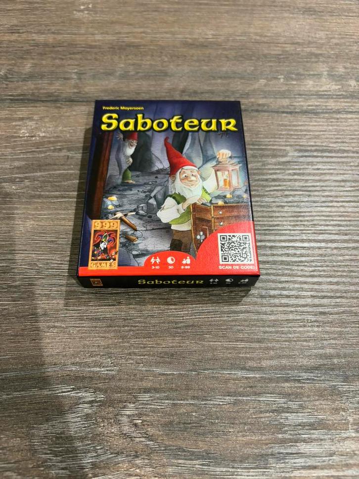 Saboteur, Hobby & Loisirs créatifs, Jeux de société | Jeux de cartes, Comme neuf, Cinq joueurs ou plus, Enlèvement ou Envoi