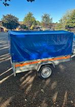 Aanhangwagen met huif 750kg, Ophalen, Gebruikt