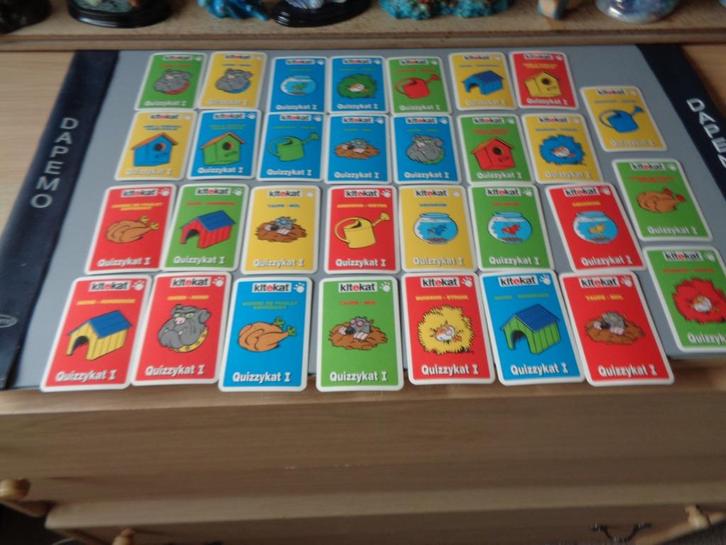 Kittekat kaarten, Hobby en Vrije tijd, Kaarten | Zelf maken, Zo goed als nieuw, Overige typen, Dieren, Ophalen of Verzenden