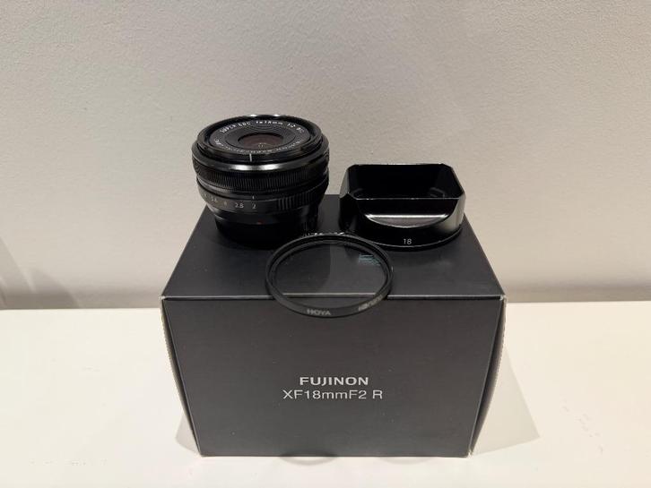 Fujinon XF 18mm F2 R + Filtre Hoya inclus, TV, Hi-fi & Vidéo, Photo | Lentilles & Objectifs, Utilisé, Objectif grand angle, Enlèvement ou Envoi