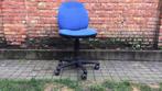 Blauwkleurige bureau stoel, Chaise de bureau, Utilisé, Enlèvement ou Envoi