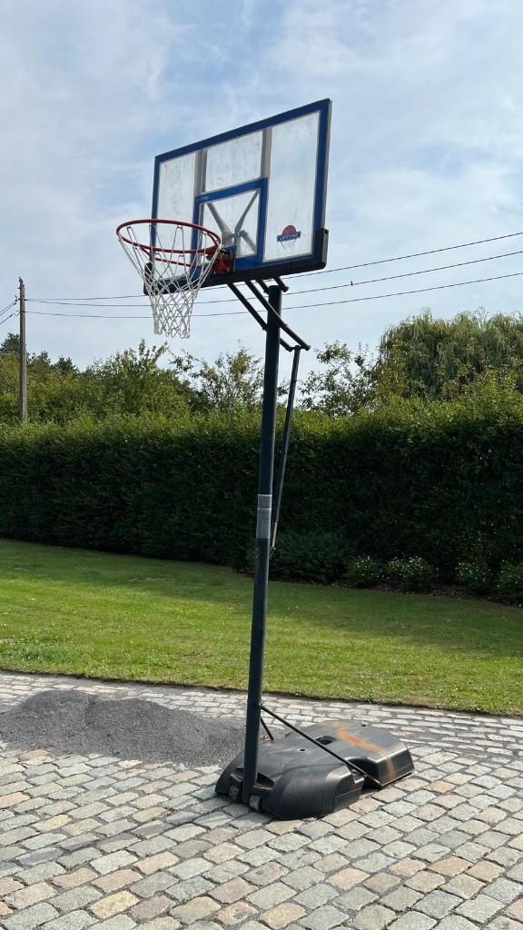 basketpaal slam dunk standaard LIFETIME, Sport en Fitness, Basketbal, Gebruikt, Ring, Bord of Paal, Ophalen