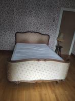 beau lit ancien, 160 cm, Deux personnes, Autres matériaux, Vintage
