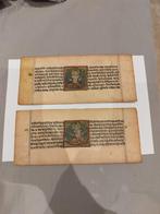 Boeddhistische manuscriptbladen 18-19e eeuw, Antiek en Kunst, Ophalen of Verzenden
