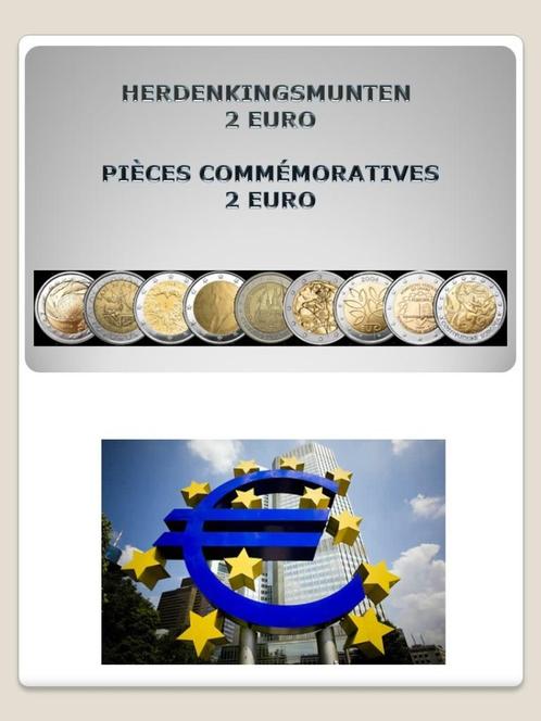 2 euro herdenkingsmunt verschillende landen, Postzegels en Munten, Munten | Europa | Euromunten, 2 euro, Overige landen, Ophalen of Verzenden