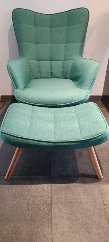 Fauteuil avec repose pieds beschikbaar voor biedingen