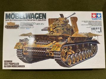 Tamiya 1/35 35237 Möbelwagen 37mm Flakpanzer + Eduard PE  beschikbaar voor biedingen