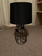 Zwarte metalen lamp, Huis en Inrichting, Ophalen, Landelijk modern, Nieuw, Metaal