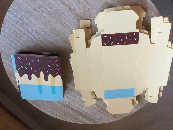 Ijsdoosjes in 2 kleuren UITVERKOOP, Kinderen en Baby's, Kraamcadeaus en Geboorteborden, Nieuw, Kraamcadeau, Ophalen of Verzenden