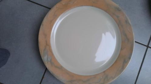 12 GROTE ONDERZETBORDEN ARCOPAL, Huis en Inrichting, Keuken | Servies, Zo goed als nieuw, Bord(en), Ophalen of Verzenden