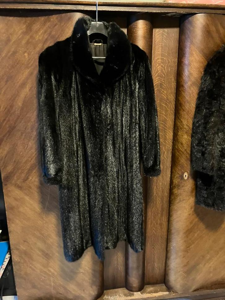 Damesjas, Kleding | Dames, Jassen | Winter, Zo goed als nieuw, Maat 42/44 (L), Zwart, Ophalen