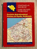 STRATENATLAS VAN BELGIË PROVINCIE WEST-VLAANDEREN, Boeken, Atlassen en Landkaarten, Ophalen of Verzenden, Gelezen, België, Landkaart