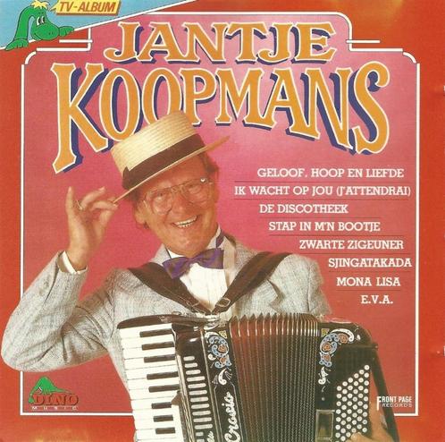 CD * JANTJE KOOPMANS - TV-ALBUM, Cd's en Dvd's, Cd's | Nederlandstalig, Zo goed als nieuw, Levenslied of Smartlap, Ophalen of Verzenden