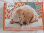 Puzzel - Sweet puppy dog - 1000 stukjes, Ophalen of Verzenden, 500 t/m 1500 stukjes, Zo goed als nieuw, Legpuzzel