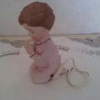 delicate et magnifique figurine porcelaine lampe enfant, Enlèvement, Neuf