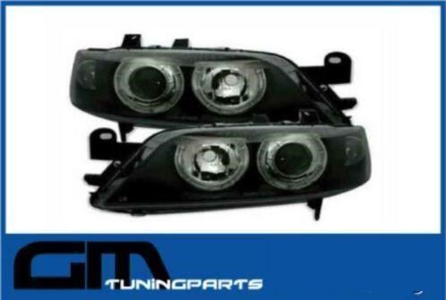 # Angel eyes koplampen opel vectra B # zwarte uitvoering #, Auto-onderdelen, Verlichting, Opel, Nieuw, Ophalen of Verzenden