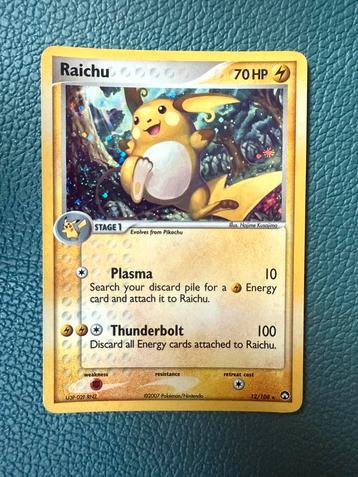 Raichu 12/108 (Power Keepers, 2007), Enlèvement ou Envoi, Utilisé, Cartes en vrac