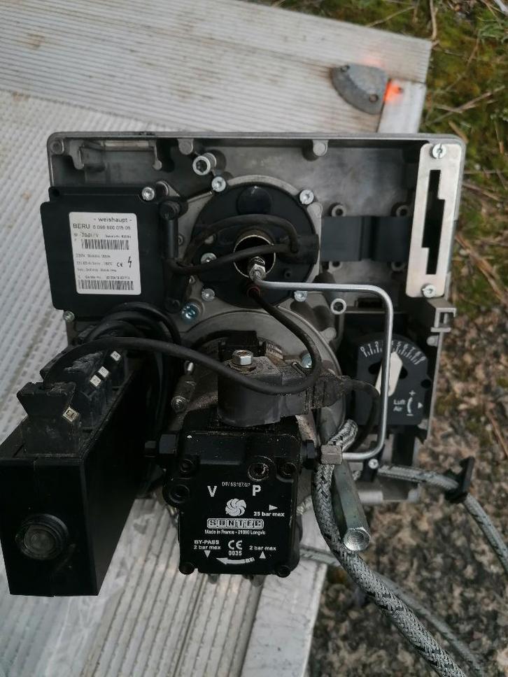 bruleur Wieshaupt mazout wl 5, Doe-het-zelf en Bouw, Verwarming en Radiatoren, Gebruikt, Cv-ketel of Combi-ketel, 800 watt of meer