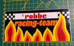 Sticker Robbe (schaalmodellen) Racing Team jaren '70, Verzamelen, Ophalen of Verzenden