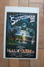 filmaffiche Superman 3 1983 filmposter, Rechthoekig Staand, Ophalen of Verzenden, Zo goed als nieuw, A1 t/m A3