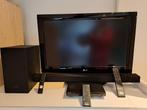 DRIEDELIGE TV-SET: TV, SOUNDBAR met subwoofer, DVD-SPELER., HD Ready (720p), LG, Gebruikt, 50 Hz