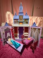 Disney Frozen Elsa kasteel / poppenhuis” + Elsa pop, Kinderen en Baby's, Ophalen, Zo goed als nieuw, Poppenhuis