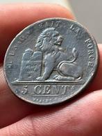 5 Cent Leopold 1 1852 België, Ophalen, Losse munt