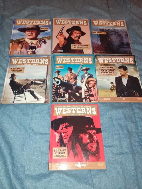 A vendre lot de 7 livres les grands classiques du westerns, Livres, Cinéma, Tv & Médias, Comme neuf, Spécifique au film, Enlèvement ou Envoi