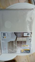 Verduisteringsgordijn beige met ringen, Huis en Inrichting, Ophalen, Nieuw, Beige