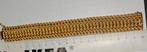 Originele Amerikaanse dubbele mesh-armband in 18k 750 goud, Handtassen en Accessoires, Ophalen, Zo goed als nieuw, Goud, Goud