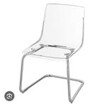 Lot de 6 chaises transparentes, Maison & Meubles, Chaises, Enlèvement, Utilisé