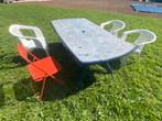 Gratis tuintafel met 4 stoelen, Tuin en Terras, Ophalen