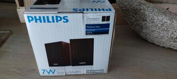 Philips speakers, 1x gebruikt