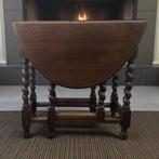 table vintage en bois (pliante) /table d'oreillage/console, Enlèvement ou Envoi