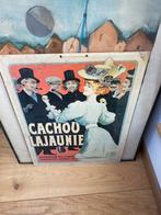 Ancien carton publicitaire de cachou lajaunie, Collections